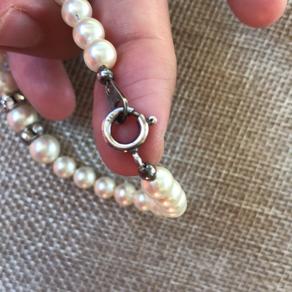 Sterling silver pearl bracelet - Picture 5 of 5